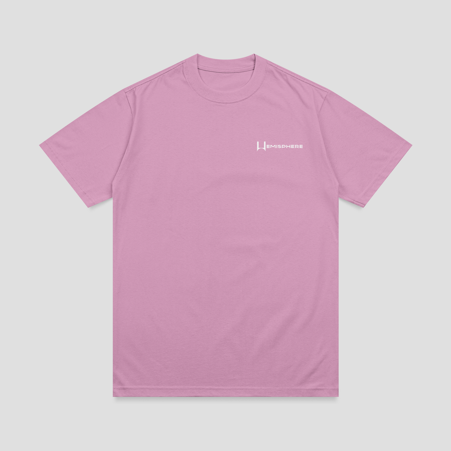 Hemisphere Pink Half Sleeve T-Shirt